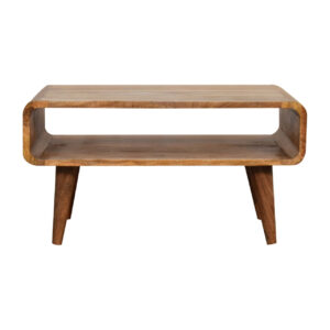 Nanello Open Oak-Style TV Stand
