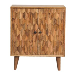 Nanello Mini Pineapple Carved Cabinet