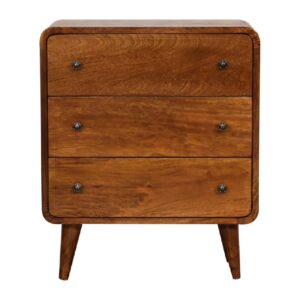 Nanello Mini Curved Chestnut Chest